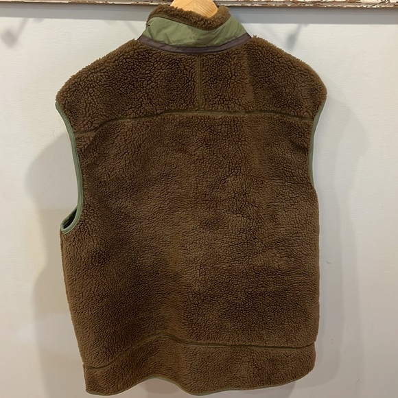 Patagonia Men’s Classic Retro X Vest Fleece Full Zip Green Size XL - Picture 4 of 9